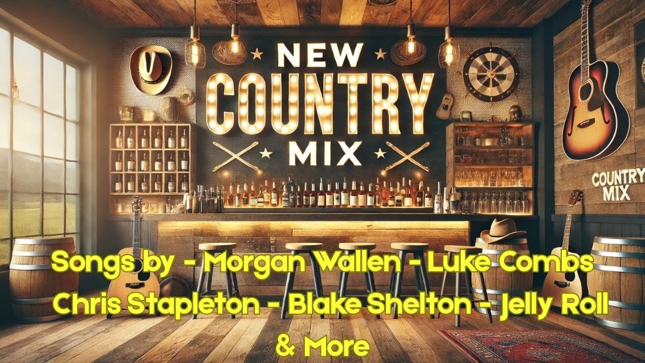 013 - New Country Mix Show to get you to work - Morgan Wallen Luke Combs Jelly Roll Chris Stapleton