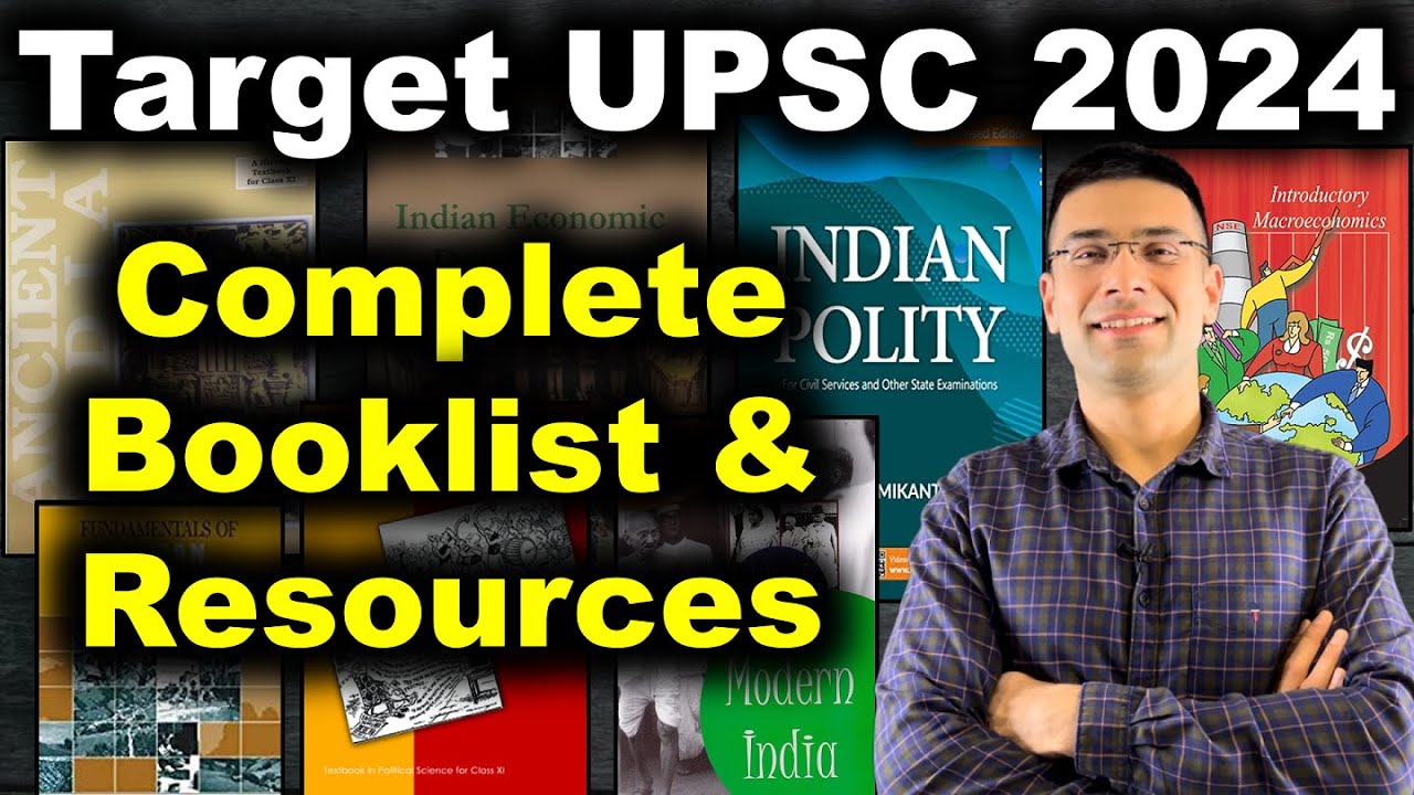 Target UPSC 2024: Complete Booklist & Resources for Prelims & Mains | IAS Exam 2024 | Gaurav Kaushal