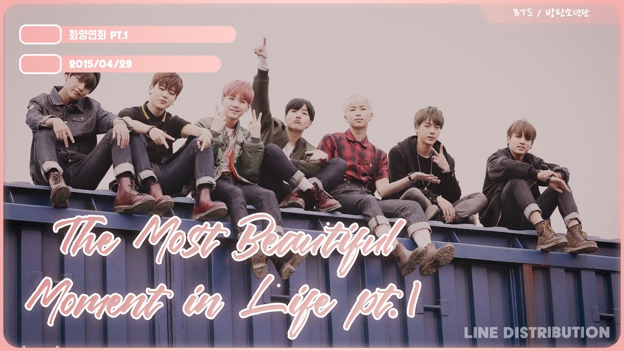 BTS / 방탄소년단 - '화양연화 / The Most Beautiful Moment in Life pt.1' - Album Distribution