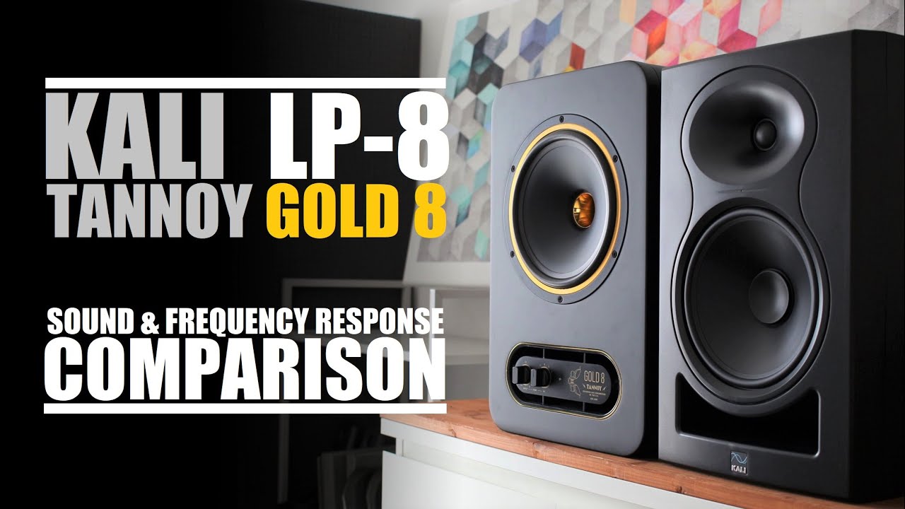 Tannoy Gold 8 против Kali Audio LP-8 || Сравнение звука и частотных характеристик