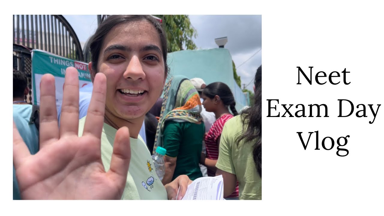 My Sister Going For NEET 2022 Exam VLOG | NEET Reaction | Paper | Centre | answer key