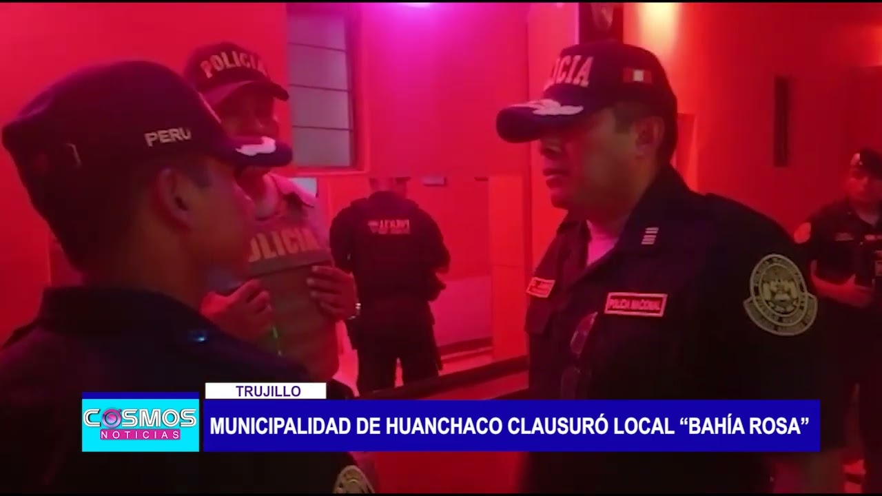 Trujillo: Municipalidad de Huanchaco clausuró local “Bahía Rosa”