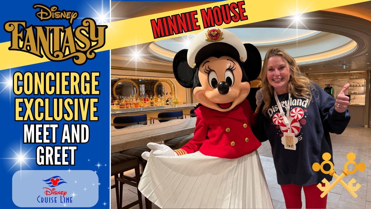 Эксклюзивная встреча с Минни Маус | Круиз с консьерж-сервисом | Круиз Disney Cruise Line Fantasy