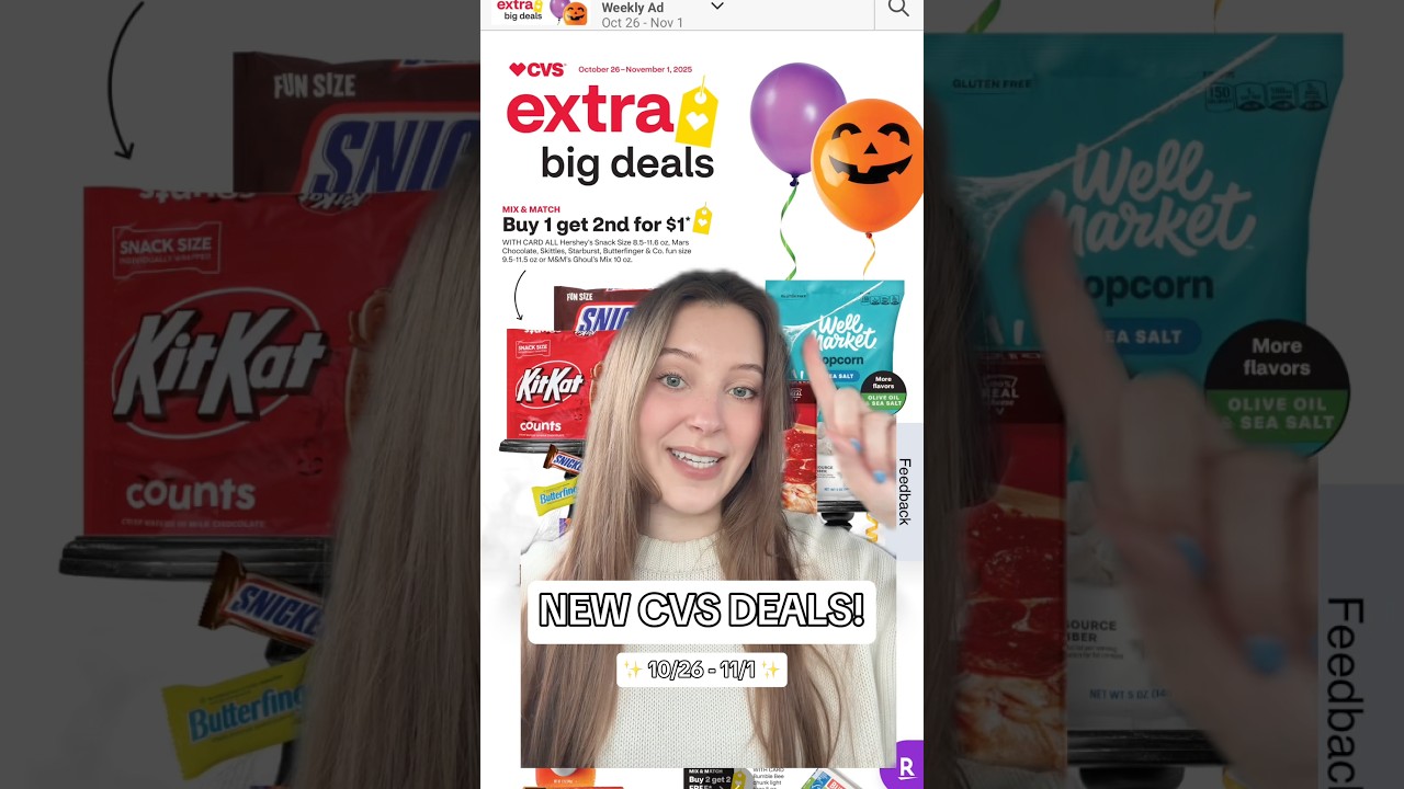 Новая реклама CVS = НОВЫЕ ГОРЯЧИЕ ПРЕДЛОЖЕНИЯ! ✨