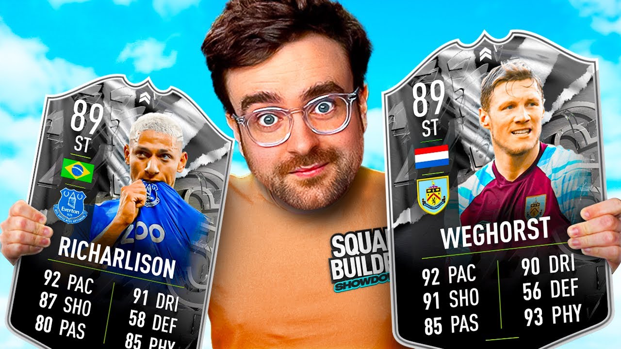 FIFA 22 Squad Builder Showdown SHOWDOWN!!! RICHARLISON VS WEGHORST!!!
