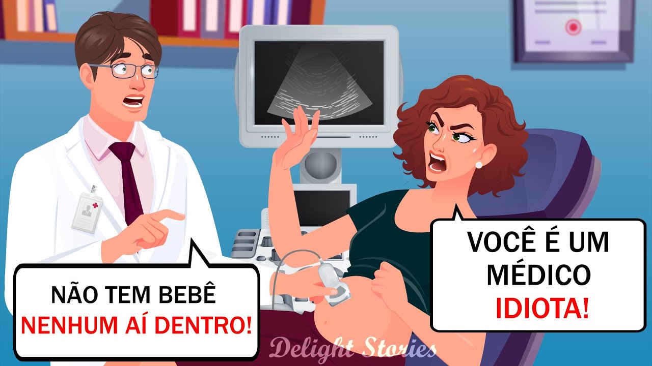 Mas sua barriga é falsa...