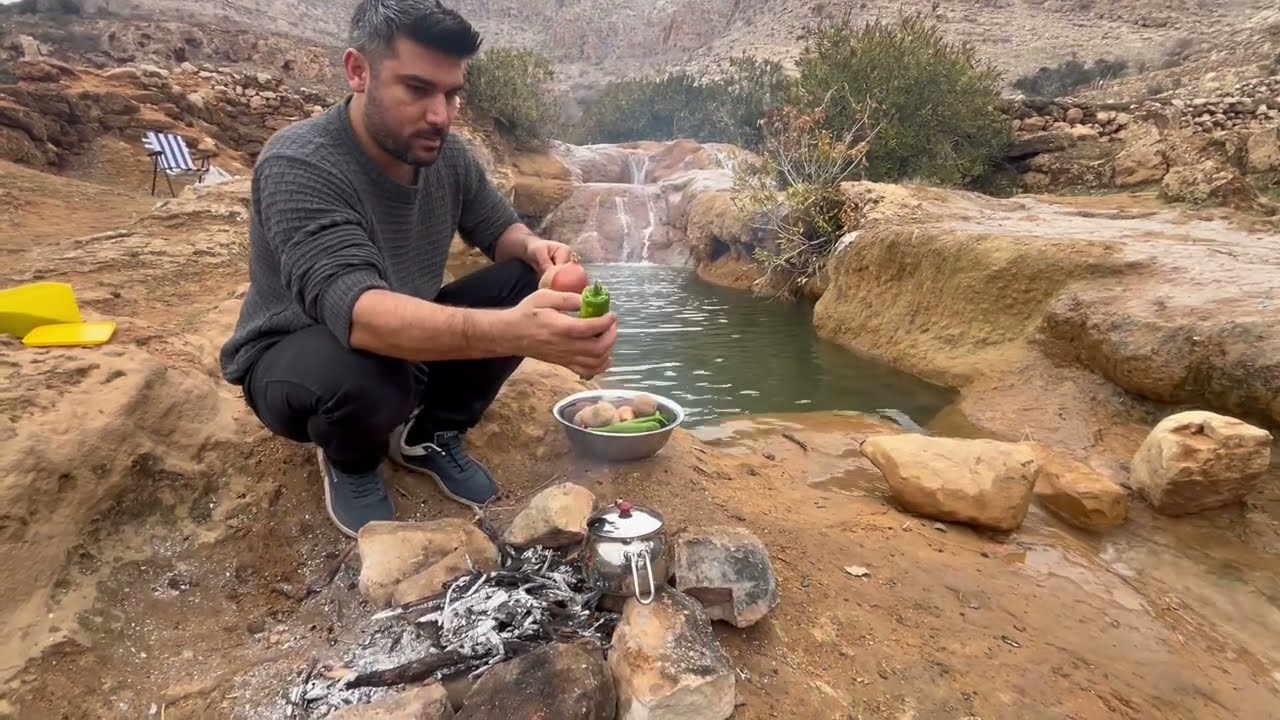 Doğal Yaşamın Zirvesinde Şelalenin Yanında Keyfime Diyecek Yok 🔥