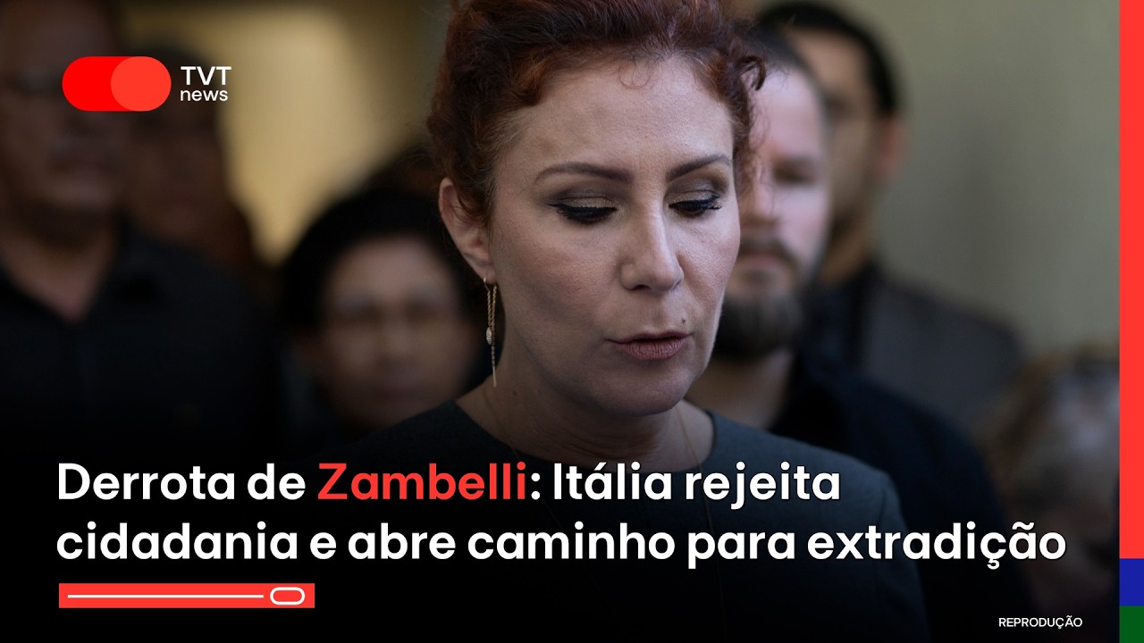 It&aacute;lia rejeita cidadania de Zambelli e abre caminho para extradi&ccedil;&atilde;o | TVT News 2&ordf; Edi&ccedil;&atilde;o - 26/03/26