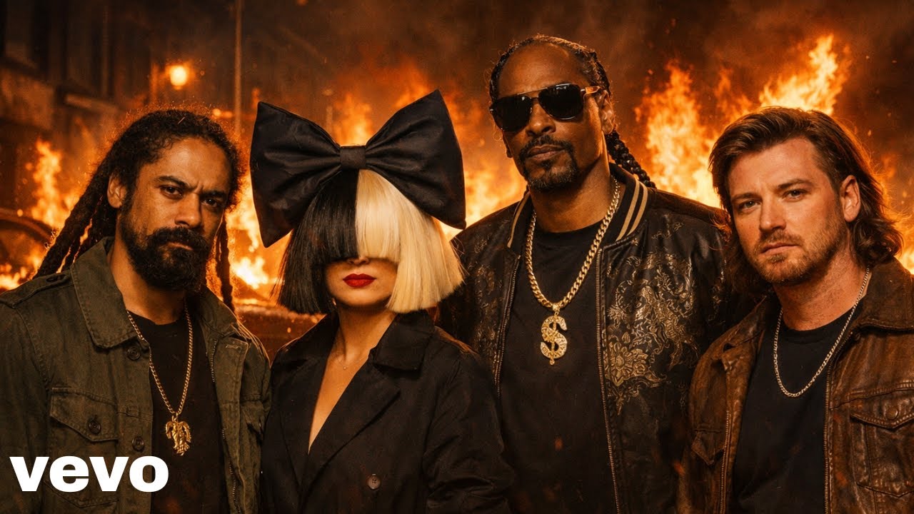 Damian Marley - Light Up The Night ft. Sia , Snoop Dogg & Morgan Wallen (2026 AI Music Video)