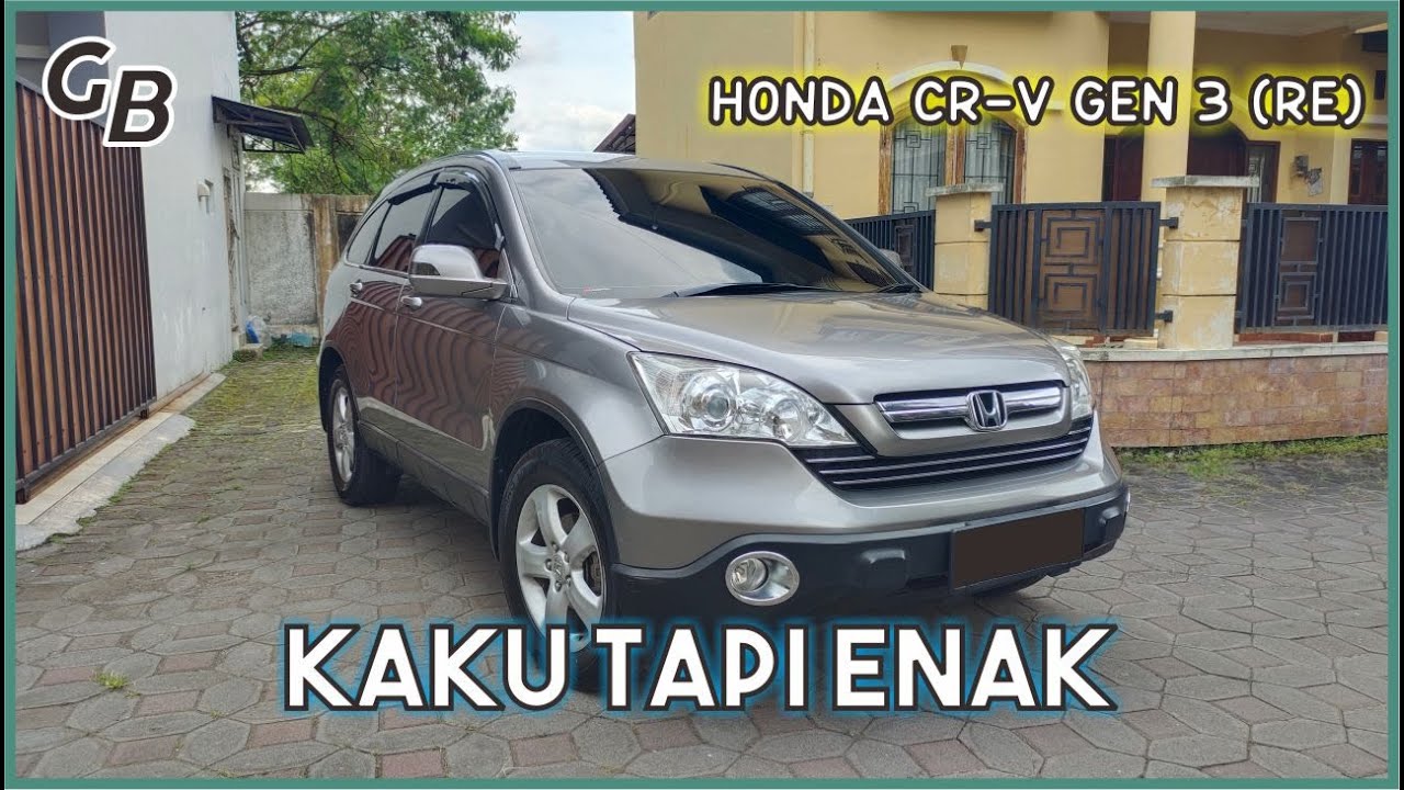 Review and Test Drive Honda CRV 2007 Gen 3 (RE) Manual Transmision | Garasi Bondan