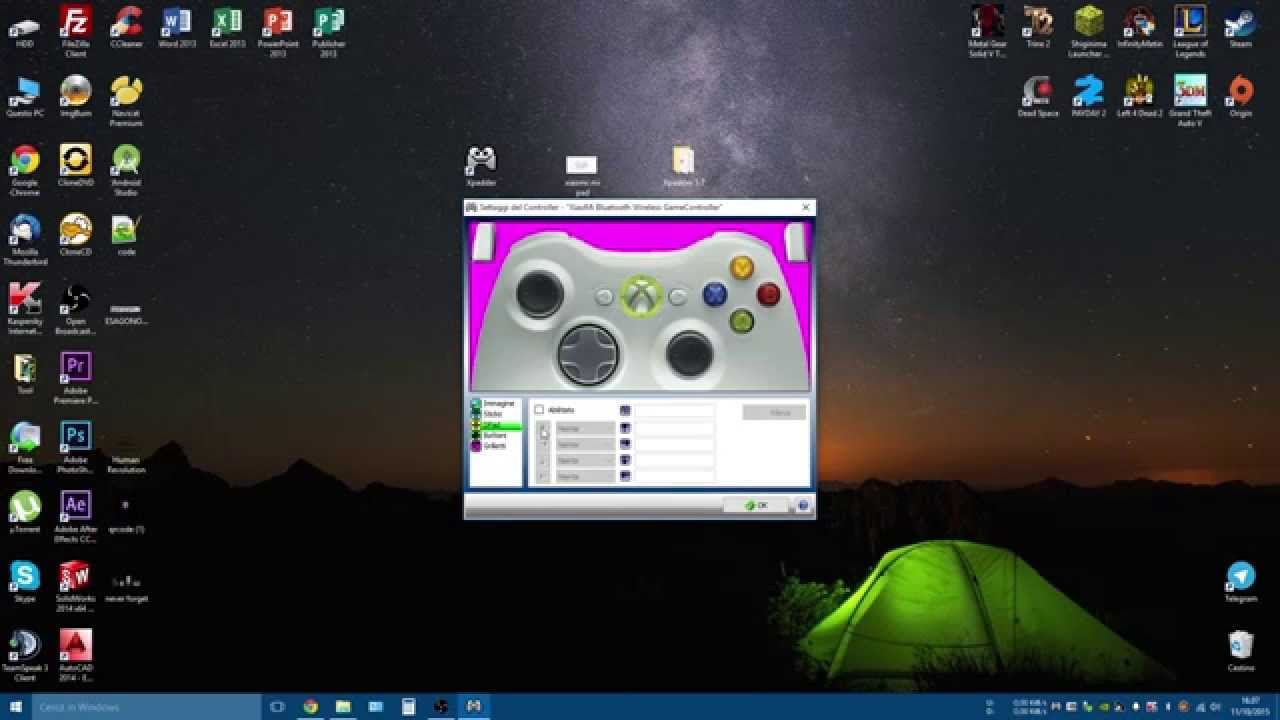 Configurare qualsiasi Controller su Windows