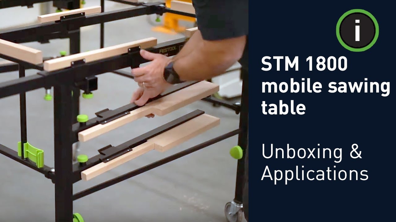 Festool STM 1800 Mobile sawing table / Table de sciage mobile