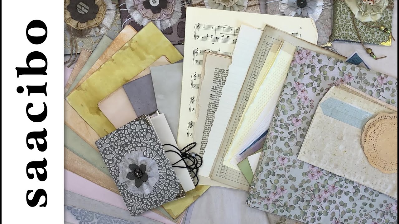 EP 4 Choosing Papers and Creating Signatures - Mass Making Small Junk Journals