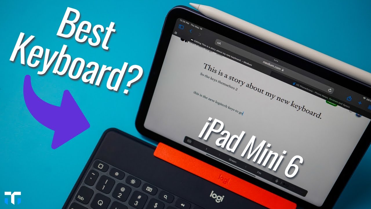 Logitech Keys-To-Go: лучшая клавиатура для iPad Mini 6?!