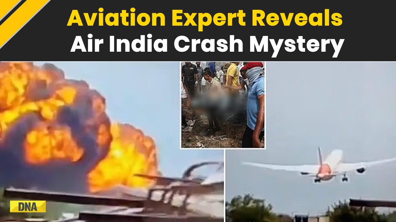 Ahmedabad Plane Crash: Aviation Expert Reveals Air India Crash Mystery | Gujarat