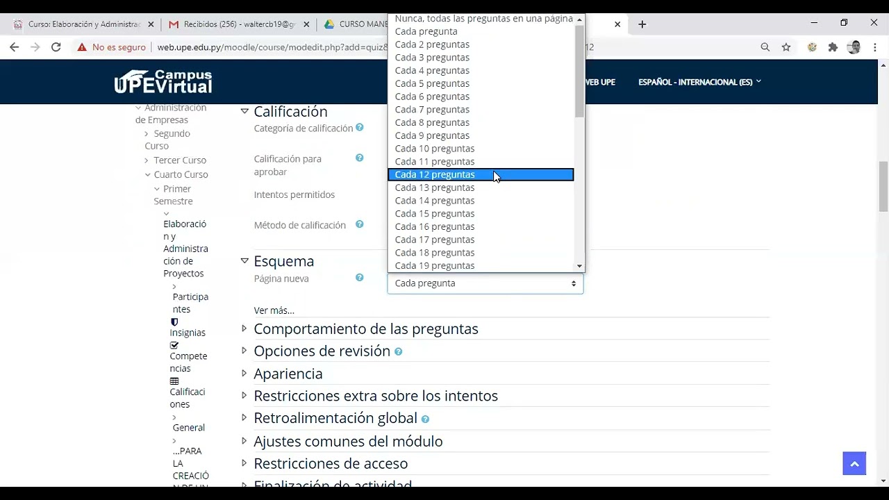 Cómo Configurar un Cuestionario en Moodle Paso a Paso