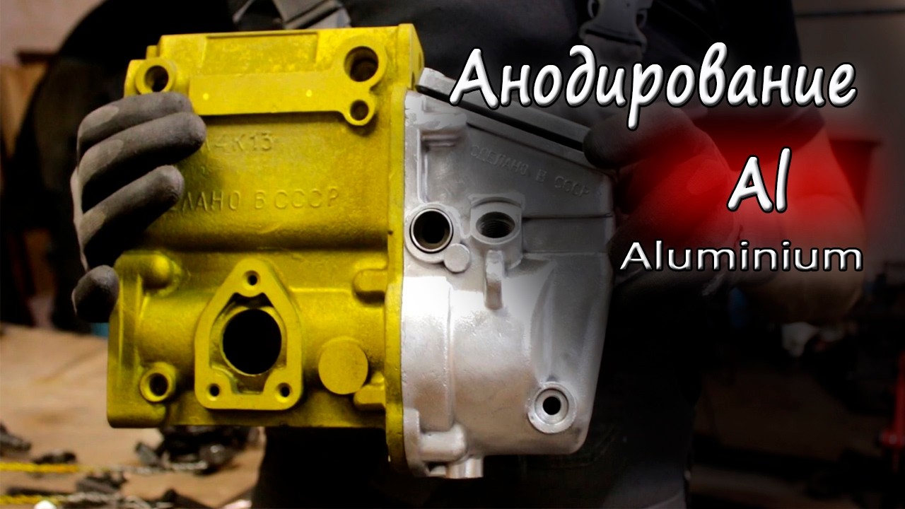 Анодирование алюминия.
