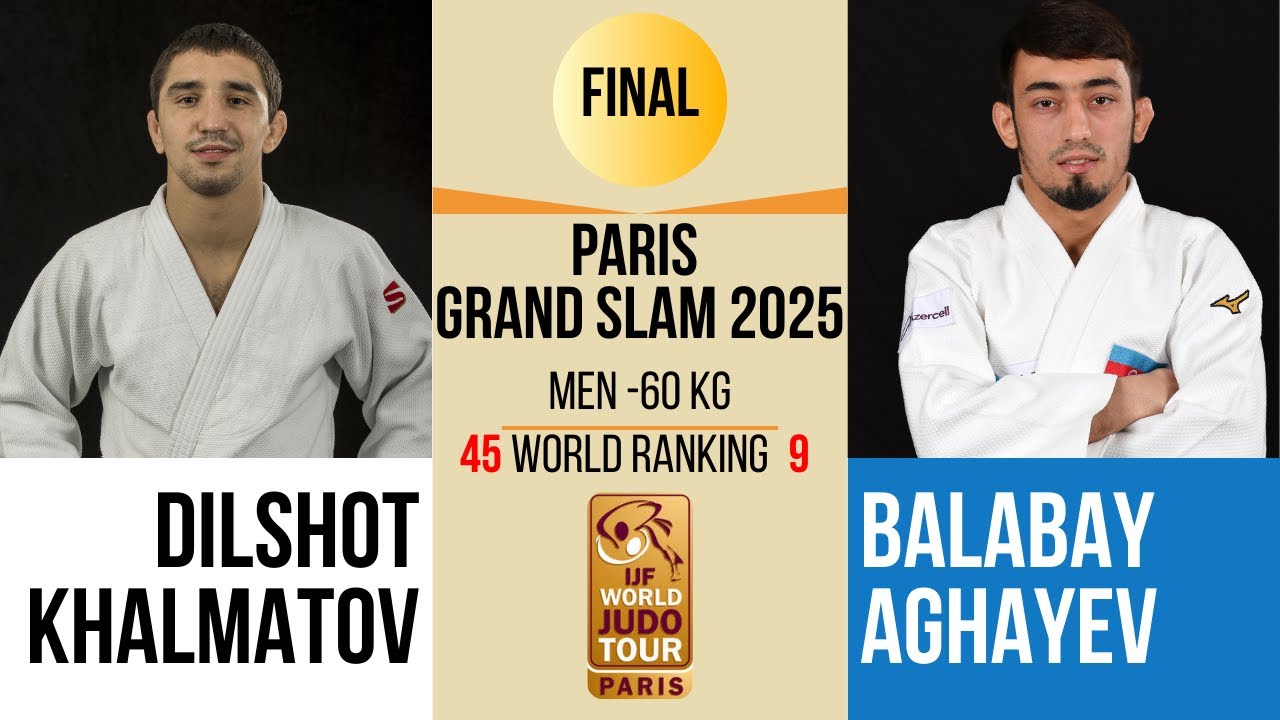 Dilshot KHALMATOV VS Balabay AGHAYEV | PARIS Grand Slam 2026 | BEONZE - 60 kg