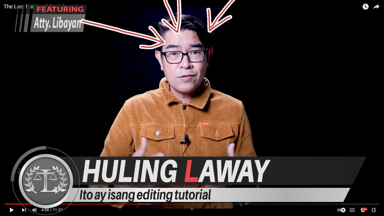 HULING LAWAY: A MAKINA EDIting tuTORIAL (EDITORIAL)