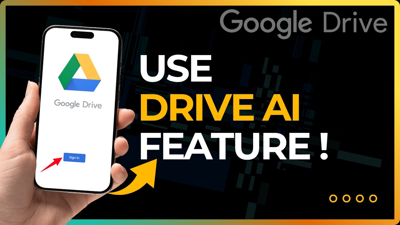 How To Use Google Drive AI Feature 2026 !