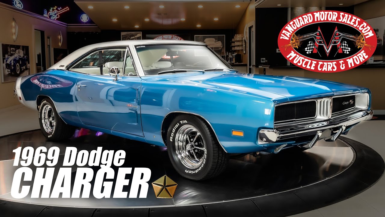 1969 Dodge Charger R/T Restomod For Sale Vanguard Motor Sales #8908