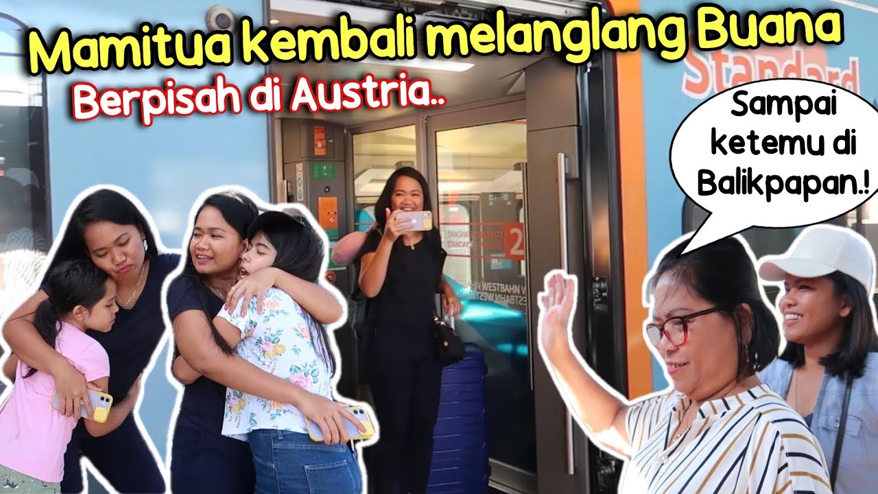 BERPISAH SAMA MAMITUA, ANTAR KE STASIUN KERETA