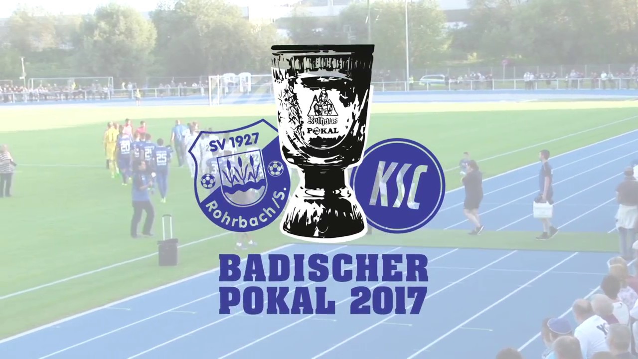 Badenpokal 2017 SV Rohrbach vs KSC