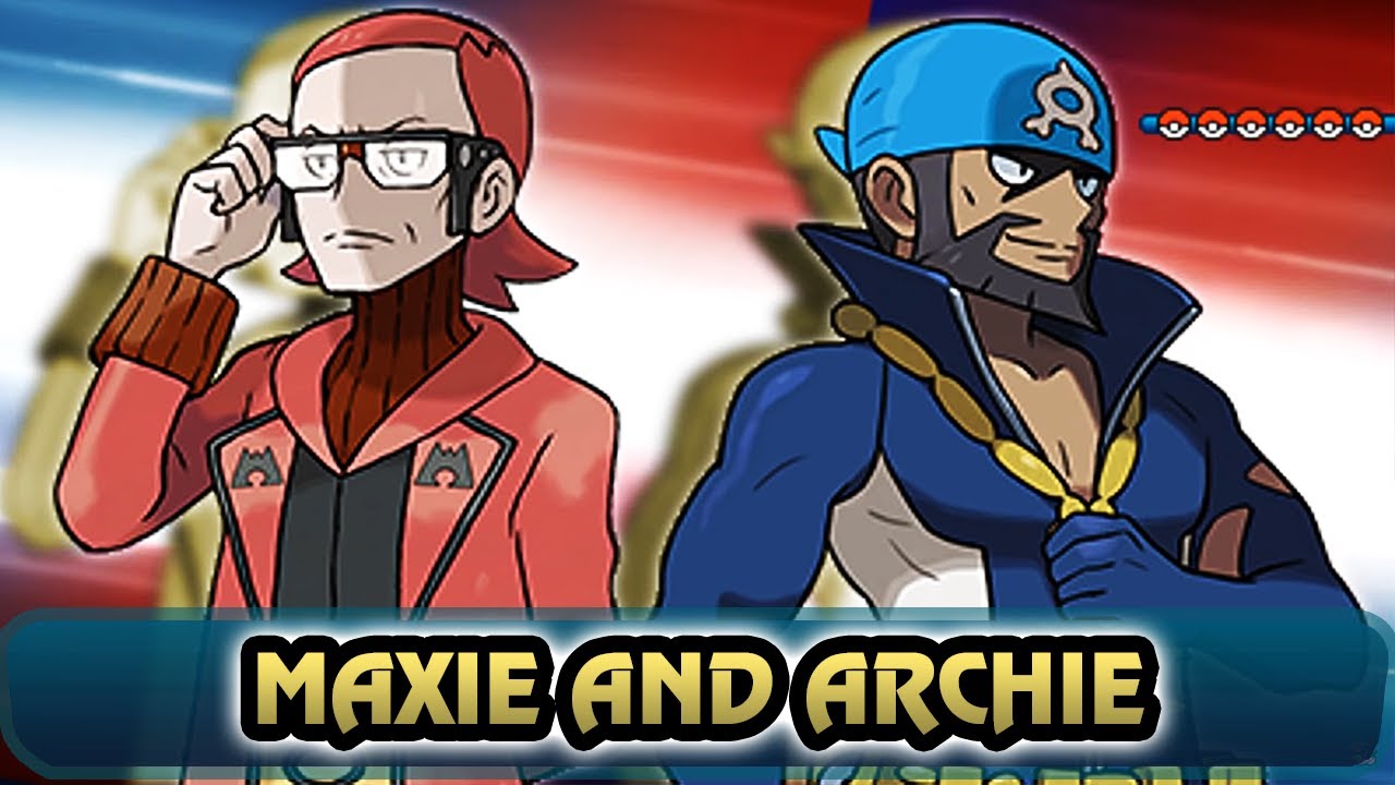 Poké-Wormhole Battle Challenge · Leader Maxie and Archie (HQ)