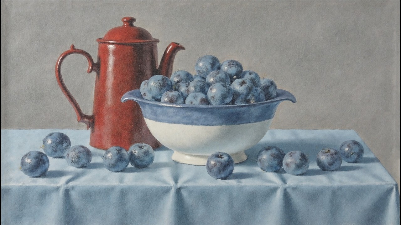 Vintage Art Film for TV Ambience | Still Life 002 | The Quiet Still Life Gallery.