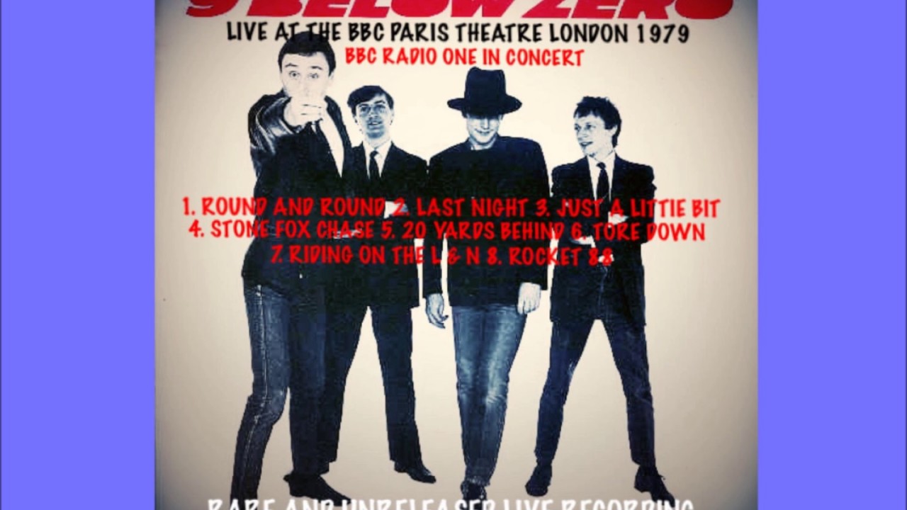NINE BELOW ZERO...BBC RADIO ONE IN CONCERT AT THE PARIS THEATRE LONDON 1979