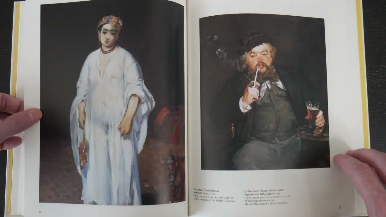 Art book flip through, Taschen Basic Art Series, Edouard Manet