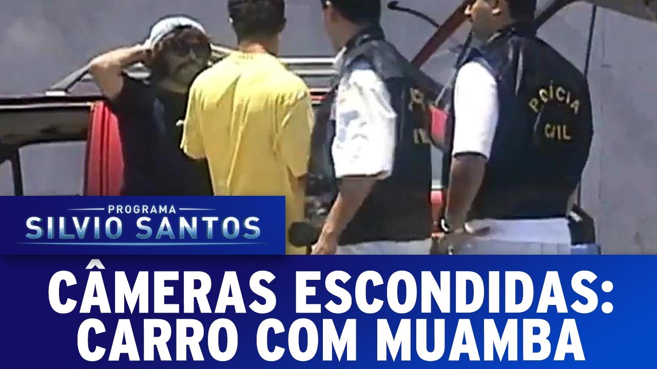 Câmeras Escondidas (10/04/16) - Carro com Muamba