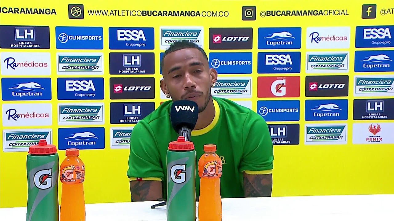 Rueda de prensa de Bucaramanga tras su partido con Cali