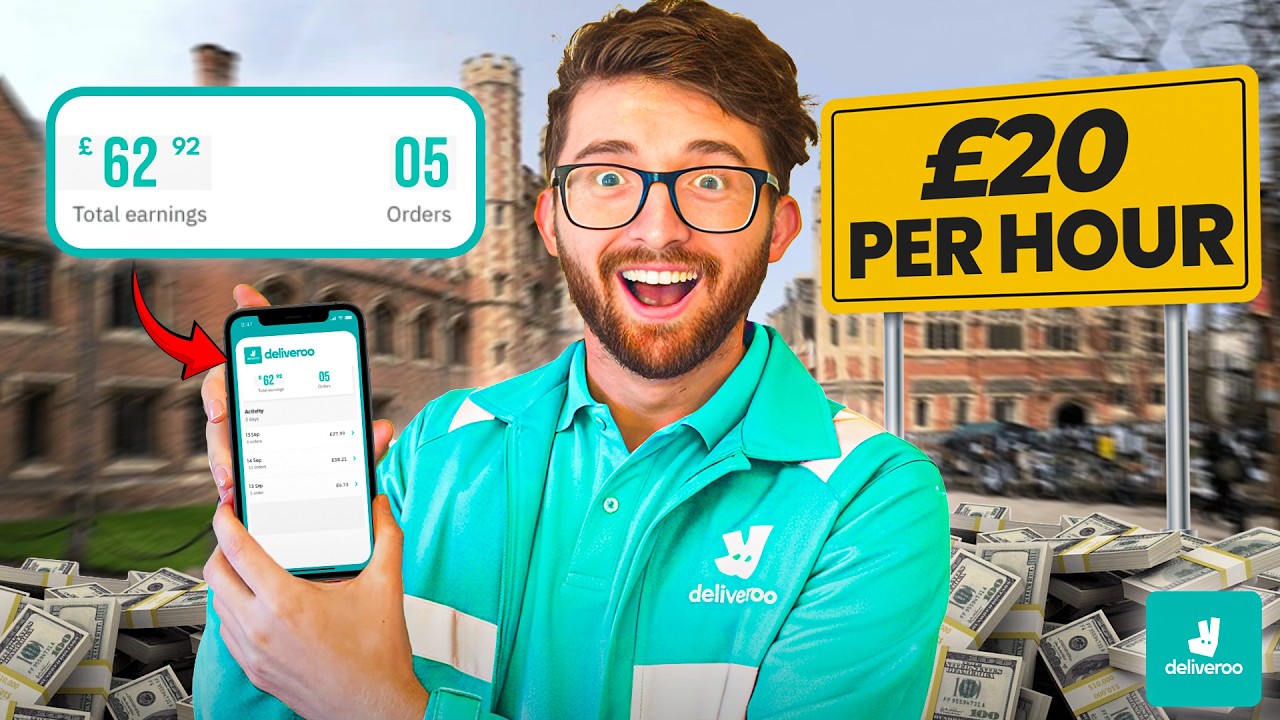 🚴‍♂️ Is Deliveroo Worth It In 2025? 💼 (£20 per hour shift)