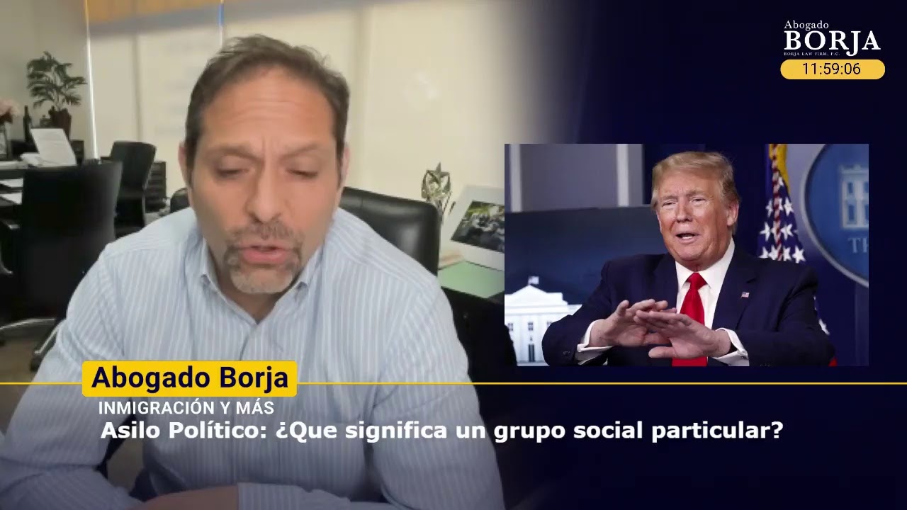Asilo Político: ¿Que significa un grupo social particular?