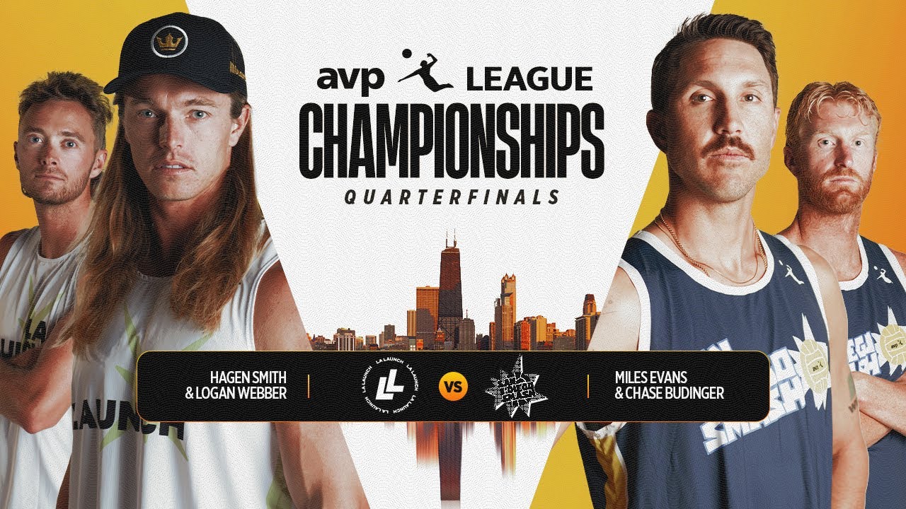 AVP LEAGUE CHAMPIONSHIPS - Chicago, IL | Men’s Quarterfinal 2: LA Launch vs. San Diego Smash