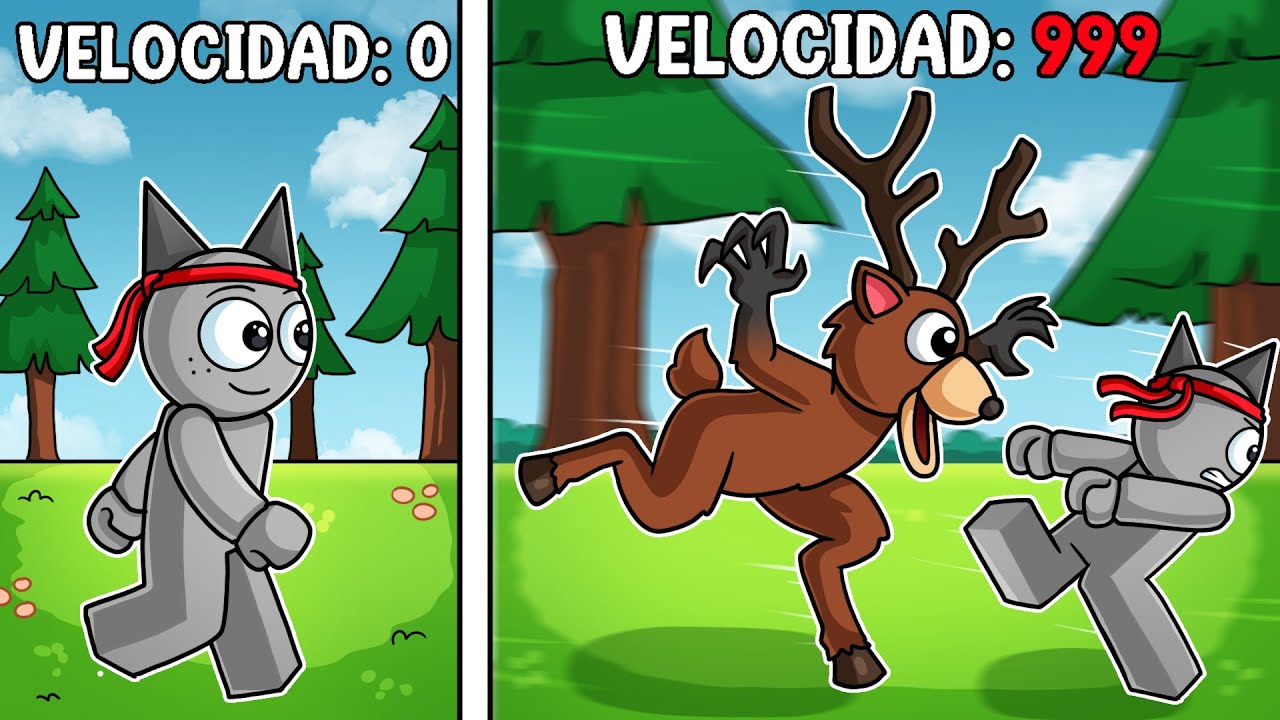 +1 de VELOCIDAD para ESCAPAR de 99 NOCHES en un BOSQUE Roblox