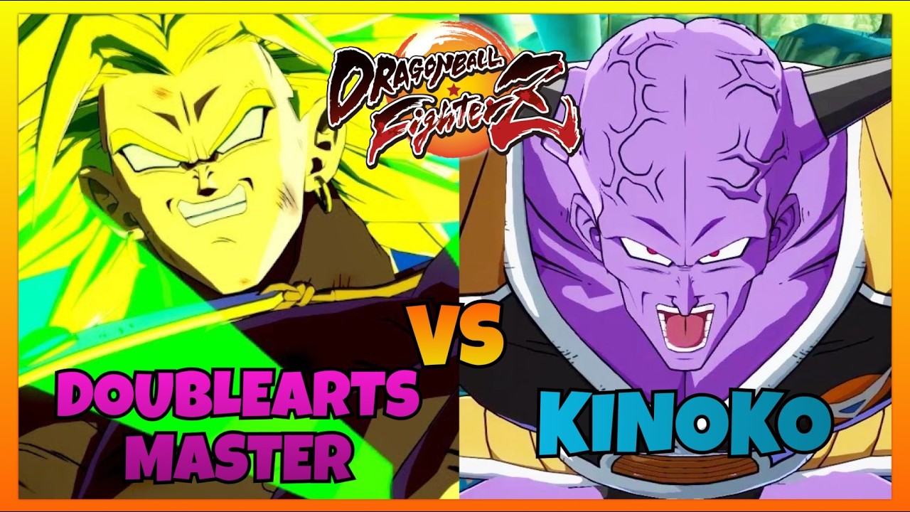 DBFZ - DOUBLEARTSMASTER vs KINOKO gameplays (Jiren, Z Broly, Piccolo vs Jiren, Ginyu, SSJ Goku)