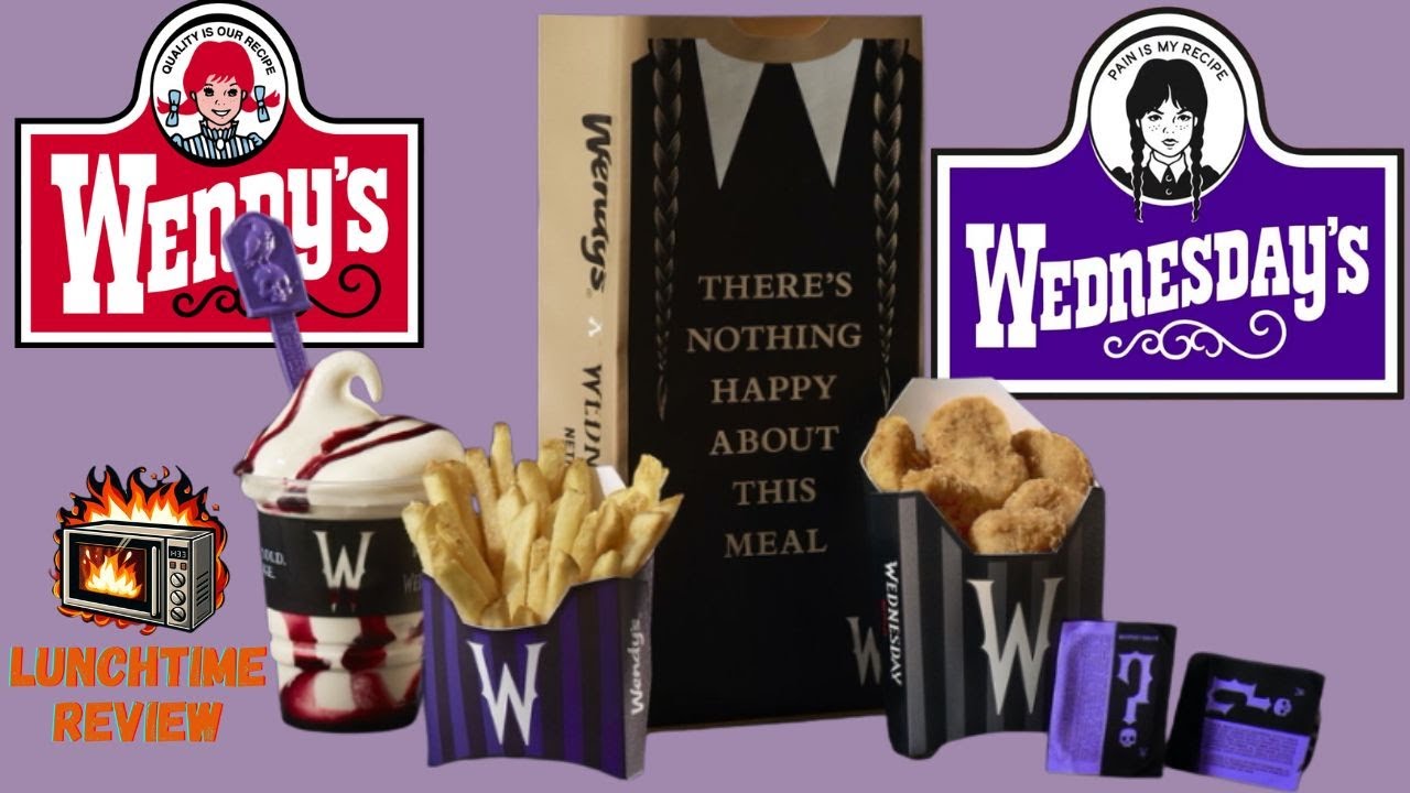 Wednesday x Wendy’s Collab Meal of Misfortune Review