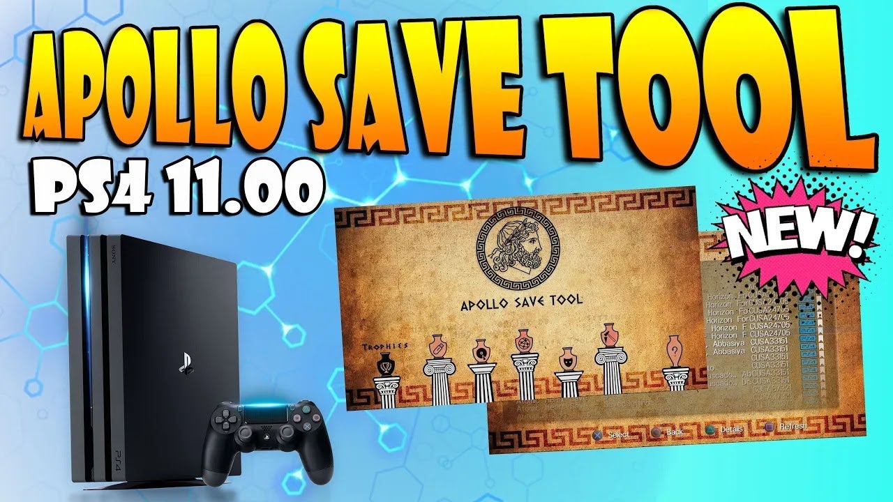 SUPER NOVEDAD Apollo Save Tool para PS4 11 00    Comparte tus Savedatas entre Consolas LIBERADAS