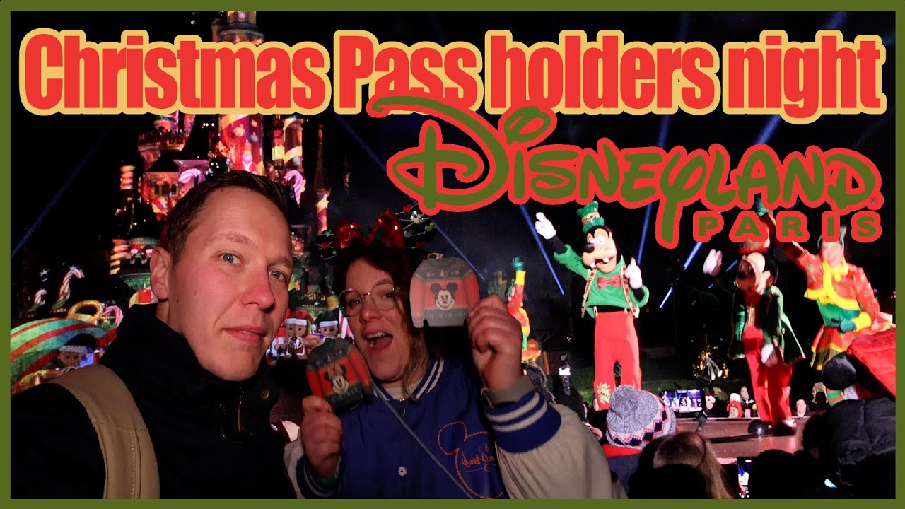 We went to the Annual Passholders night with a very festive theme | Disneyland Paris
