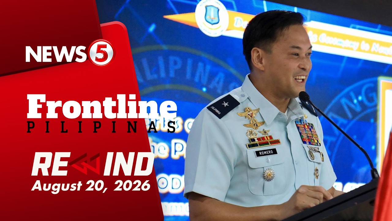 Frontline Pilipinas  Rewind | August 20, 2026 #FrontlineRewind