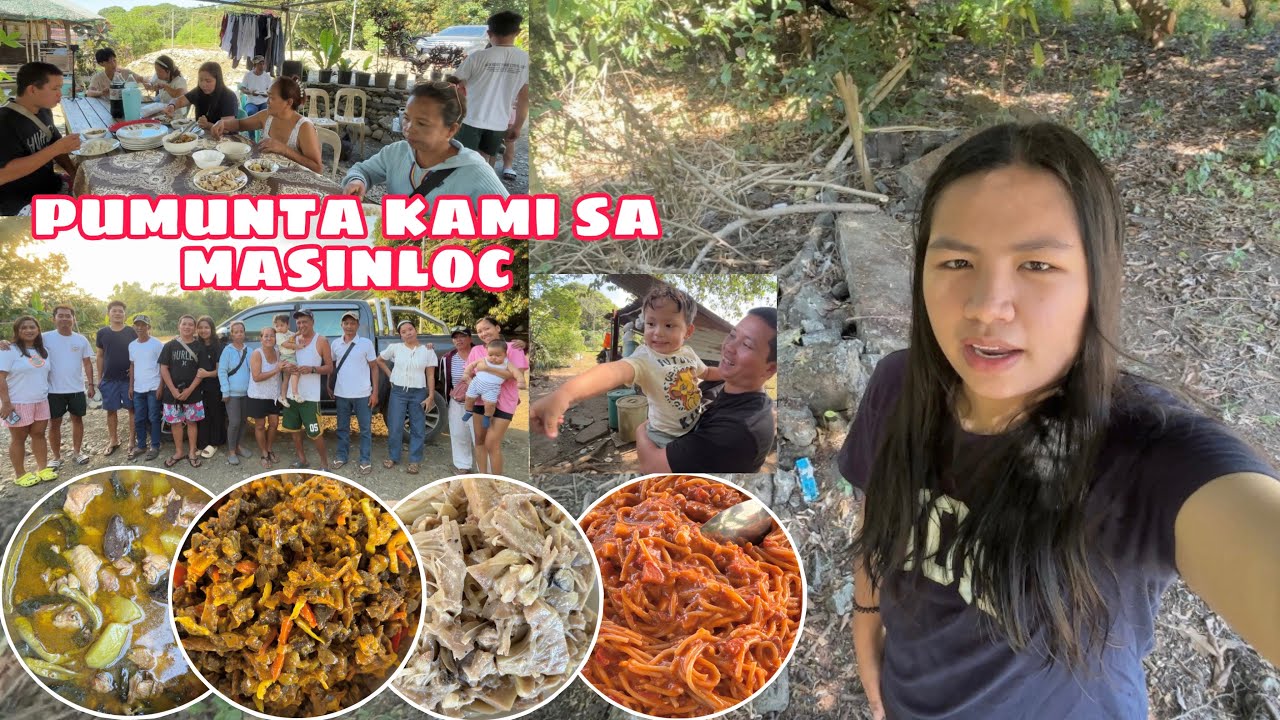PUMUNTA KAMI SA MASINLOC SA KAMAG-ANAK NILA BAL | SOBRANG SARAP NG MGA PAGKAING INIHAIN SAAMIN