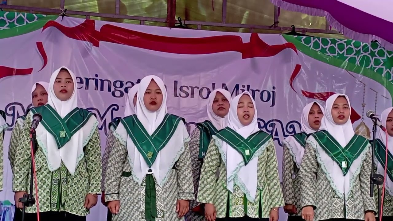 Kandidat juara 1 lomba padus tingkat kecamatan 