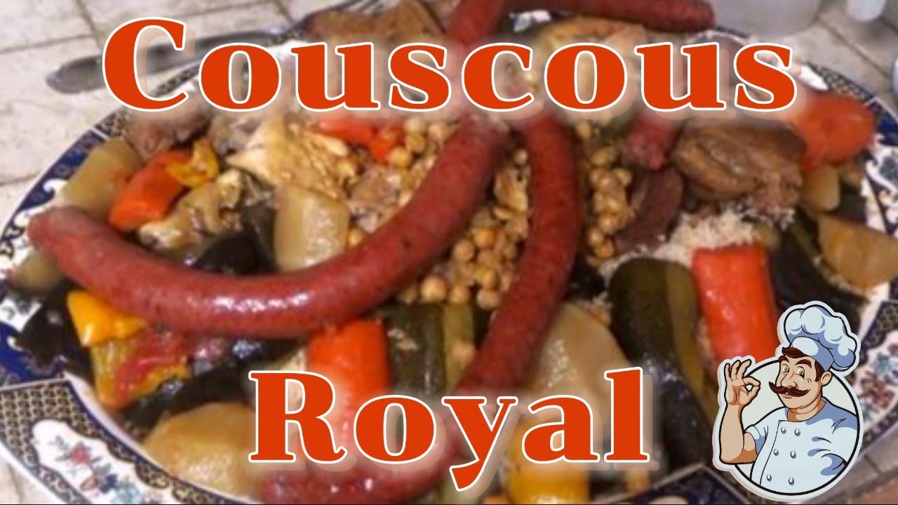 COUSCOUS ROYAL  plat d'automne et d'hiver  pour toute la famille.