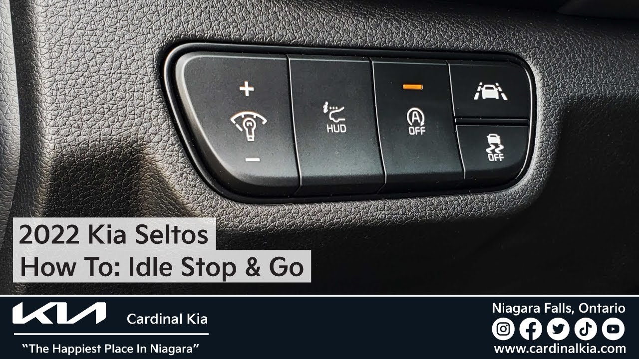 2022 Kia Seltos | How To Use Your Idle Stop & Go!