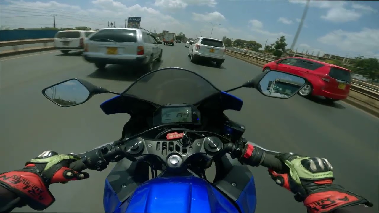Yamaha R3 PURE Exhaust Sound | Nairobi Run
