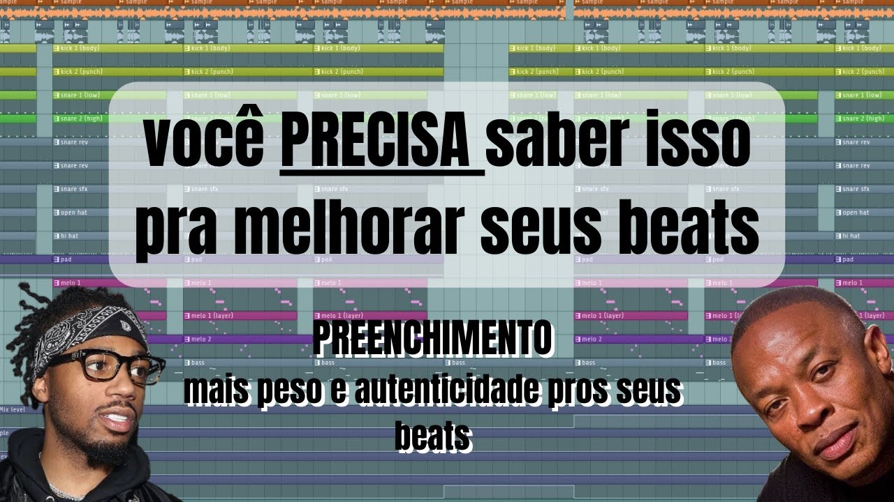 Como usar PREENCHIMENTO pra DEIXAR seus BEATS mais PROFISSIONAIS (no FL Studio)