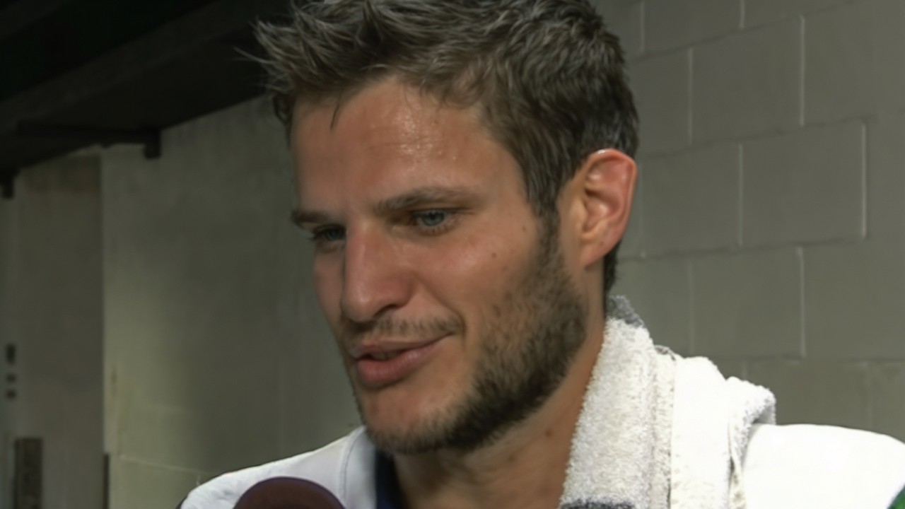 He made the NHL by winning a bar fight...