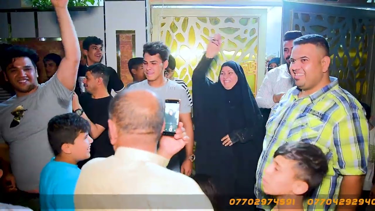 حفل حنة عبد الرحمن الكناني المنشد علي العتابي حفلة روعة من مؤسسة ابوحسام الخادم الظنتج حسين كاظم